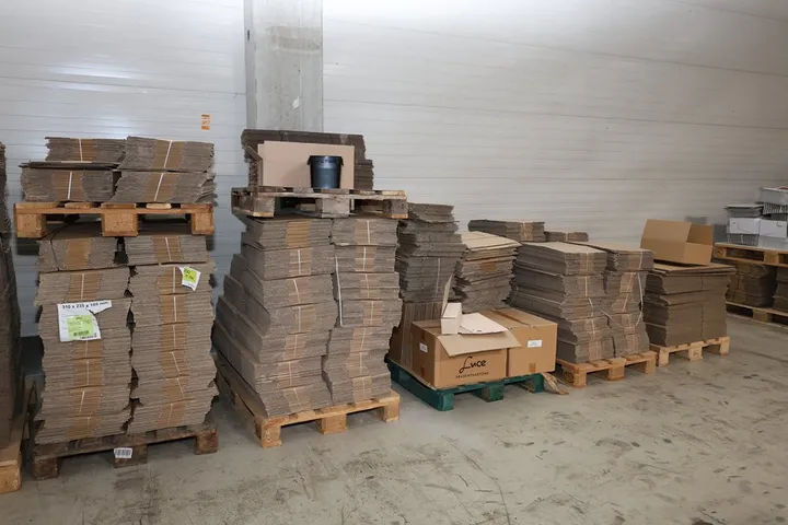 5 x Palette Verpackungskarton